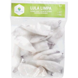 Gelpeixe Lula Limpa Inteira 10/20 embalagem 800 g