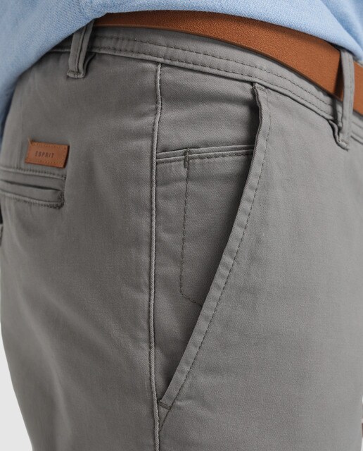 Chino de hombre Esprit slim gris