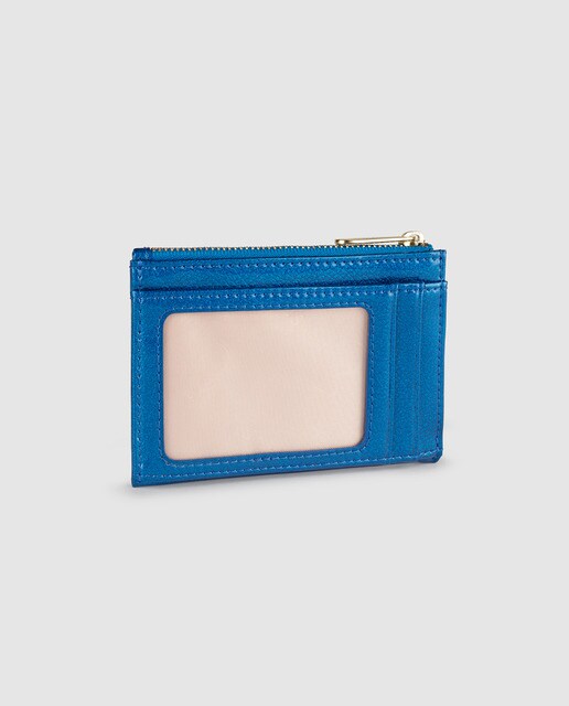 Monedero de mujer Tous Drop tarjetero azul