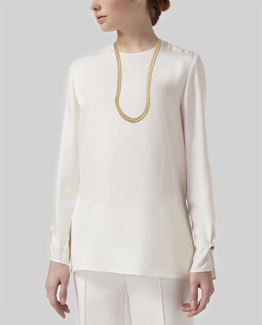Collar El Corte Inglés cadena plana en dorado
