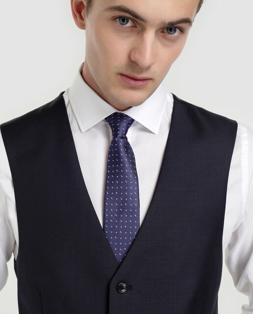 Chaleco de vestir de hombre Studio Classics azul marino