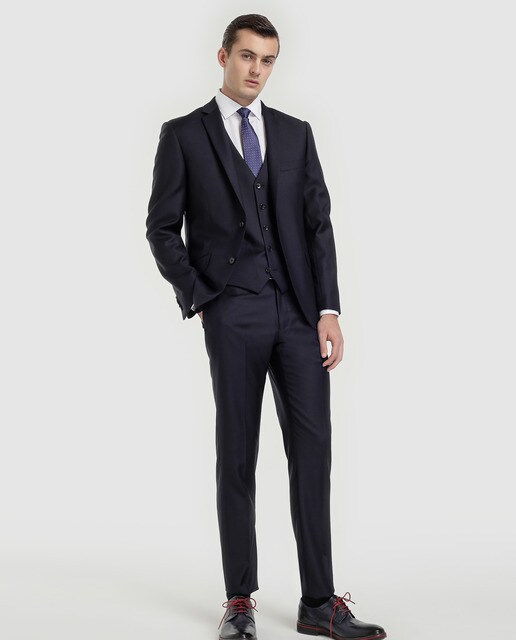 Pantalón de traje de hombre Studio Classics slim azul marino