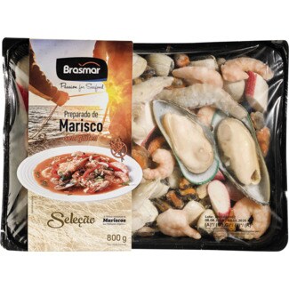 Brasmar Preparado de Marisco sem Glúten embalagem 800 g