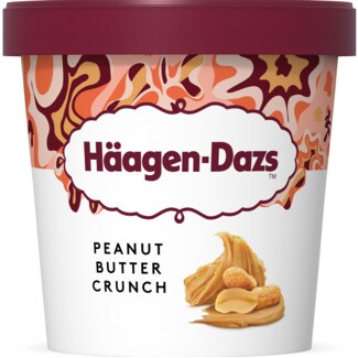 Haagen-Dazs Gelado de Manteiga de Amendoim embalagem 460 ml