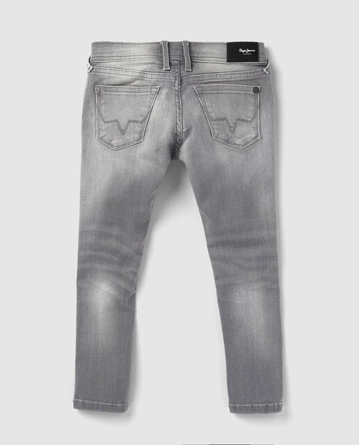 Pantalón vaquero de niño Pepe Jeans en gris