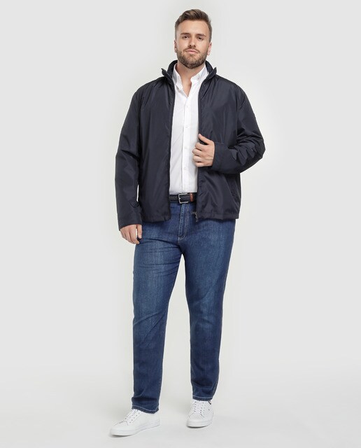 Camisa de hombre Paul & Shark classic lisa blanca tallas grandes