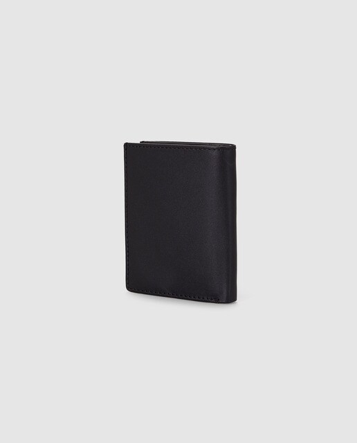 Cartera vertical de hombre Miguel Bellido de piel en negro