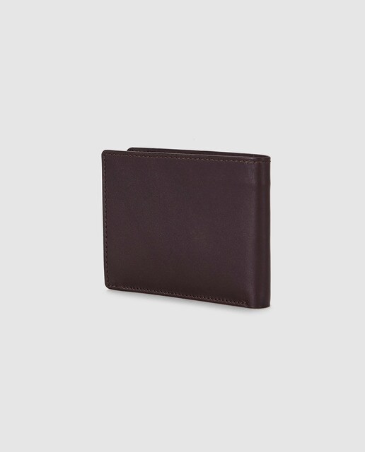 Cartera de hombre tipo americano Miguel Bellido de piel en marrón