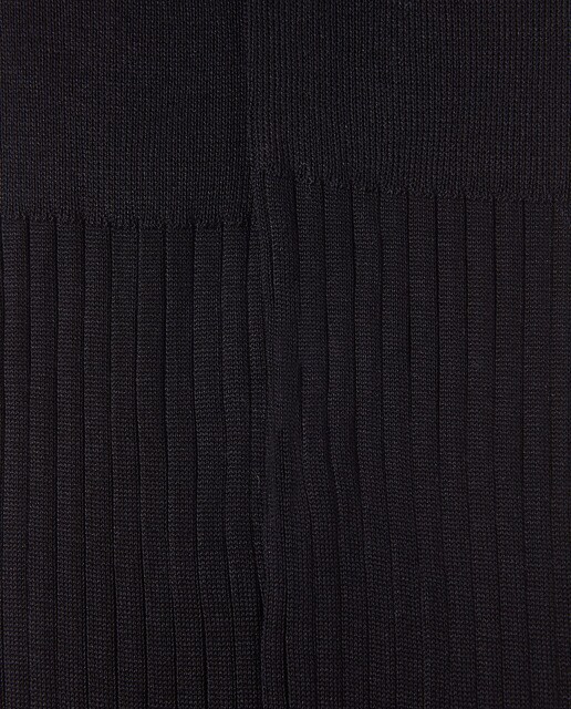 Calcetines de Hilo de Escocia hombre Ermenegildo Zegna altos negros
