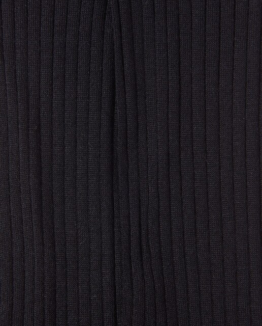 Calcetines de lana fina merino de hombre Ermenegildo Zegna cortos negros