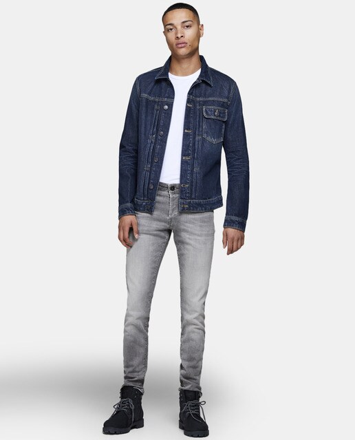 Vaquero de hombre Jack & Jones slim gris