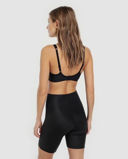 Faja pantalón Becca Extra High Cotton Triumph en negro