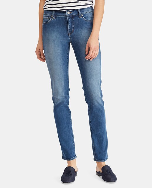 Vaquero recto de mujer Lauren Ralph Lauren con cinco bolsillos