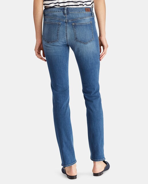 Vaquero recto de mujer Lauren Ralph Lauren con cinco bolsillos