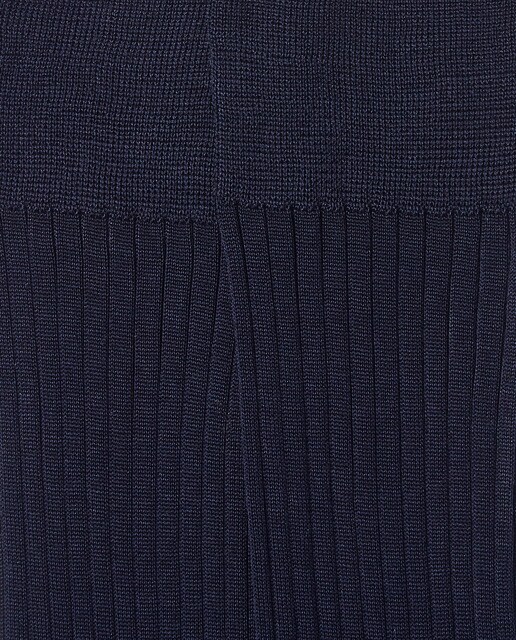 Calcetines de hilo de escocia de hombre Ermenegildo Zegna cortos azules