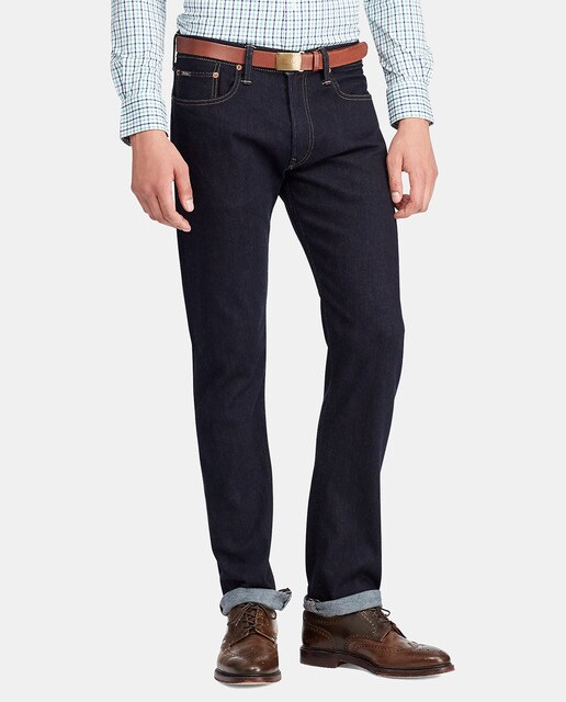 Vaquero de hombre Polo Ralph Lauren regular azul