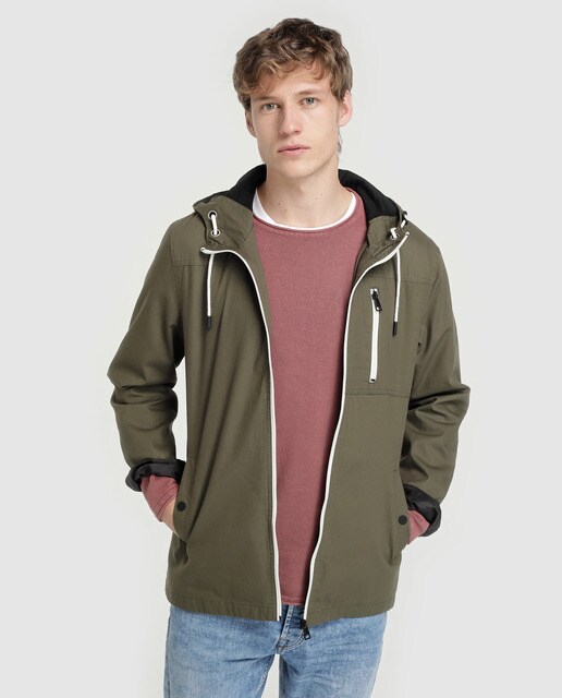 Cazadora de hombre Only & Sons verde