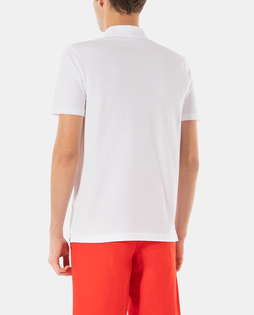 Polo de hombre Paul & Shark regular blanco de manga corta