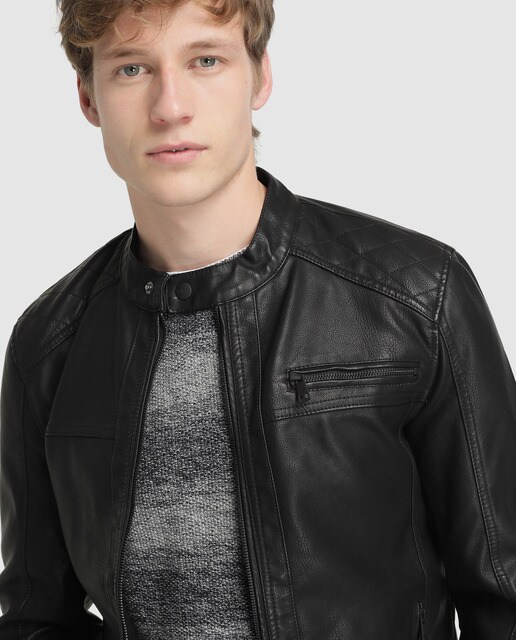 Cazadora de hombre Only & Sons negra