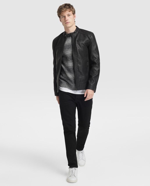 Cazadora de hombre Only & Sons negra