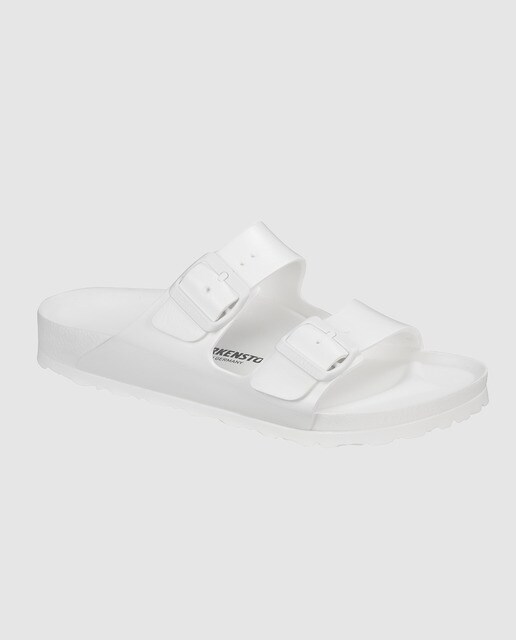 Chanclas de mujer Birkenstock blancas