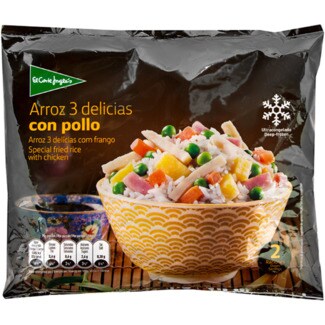 El Corte Inglés Arroz 3 Delícias com Frango 2 Doses embalagem 500 g