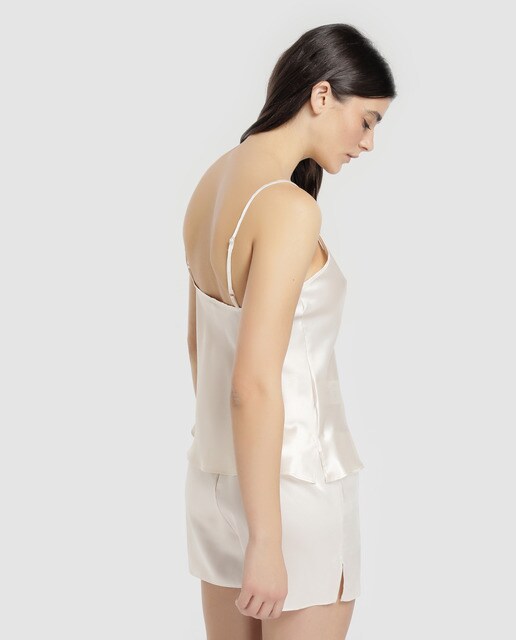 Pijama de mujer Tejido Soft liso satinado