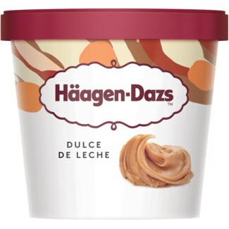 Haagen-Dazs Mini Gelado de Doce de Leite embalagem 95 ml