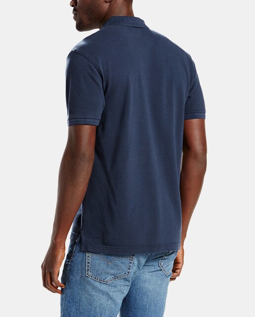 Polo de hombre Levi's azul de manga corta