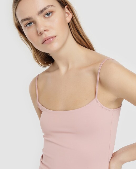 Camiseta de mujer básica de tirantes