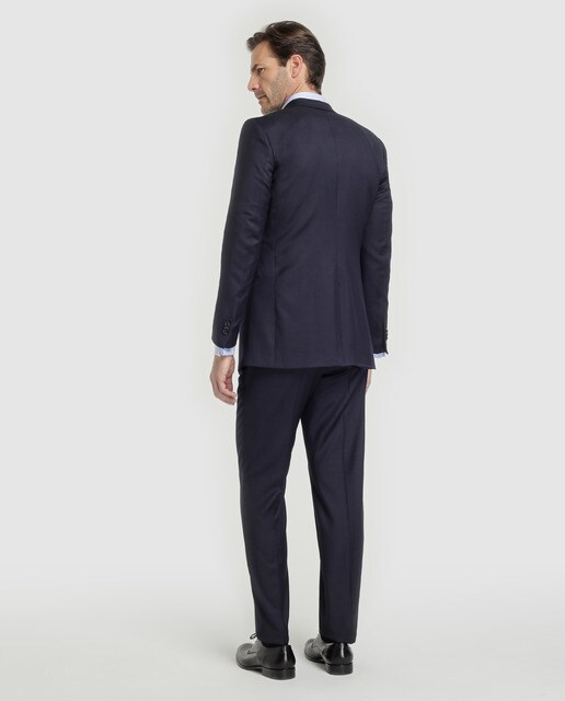 Traje de hombre Ceremonia Emidio Tucci regular azul con microdibujo