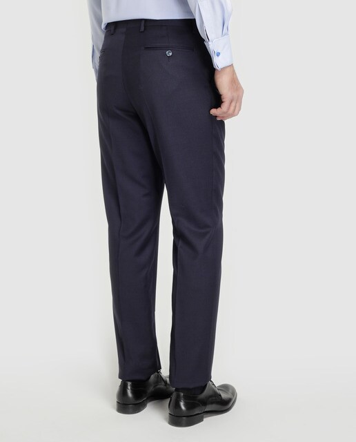 Traje de hombre Ceremonia Emidio Tucci regular azul con microdibujo
