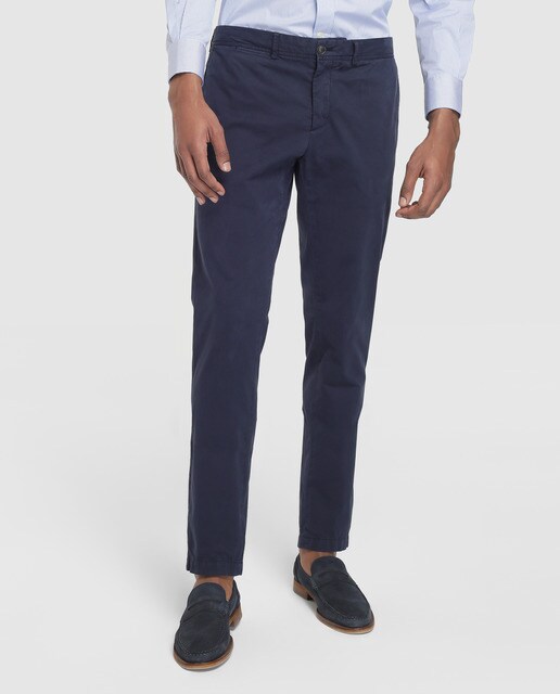 Chino de hombre Façonnable slim azul