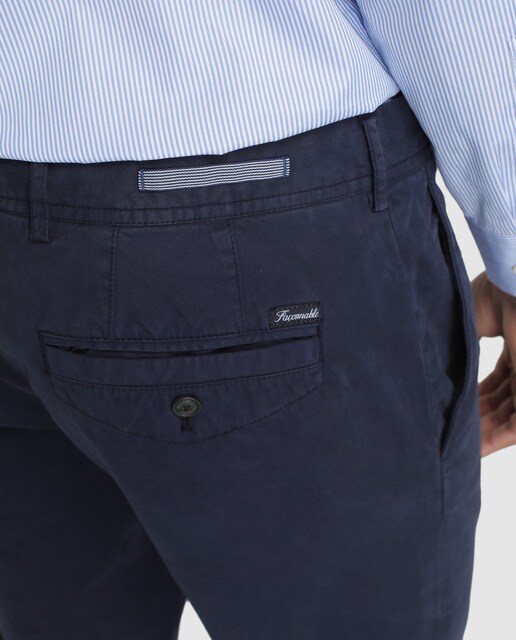Chino de hombre Façonnable slim azul
