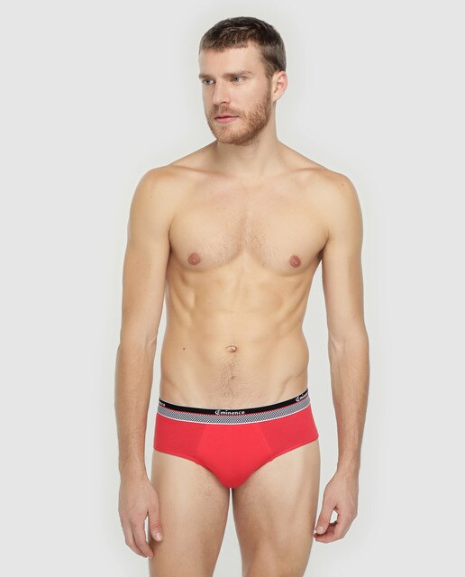 Pack de tres slips de hombre Eminence varios colores