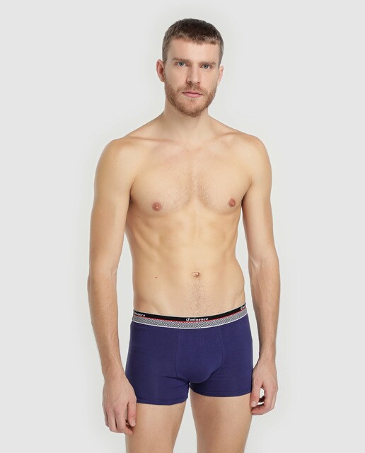 Pack de três boxers de malha de homem Eminence em várias cores
