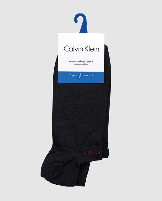 Pinkies tres pares de calcetines Calvin Klein