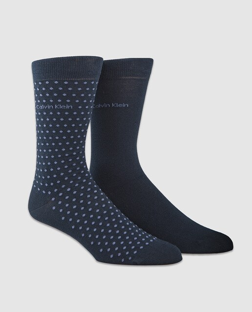 Pack de dos pares de calcetines Calvin Klein