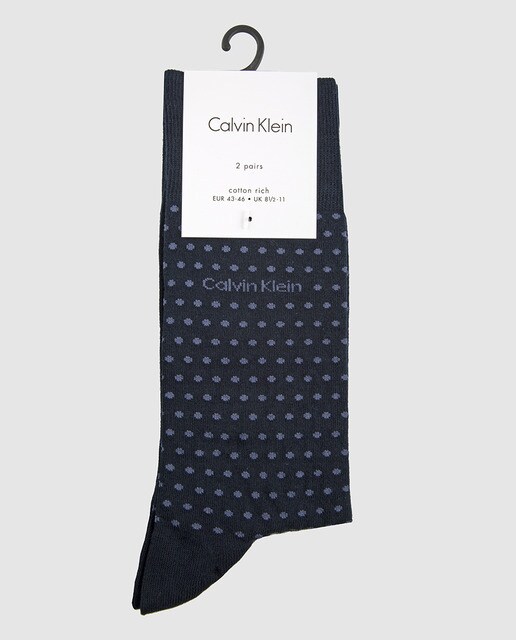 Pack de dos pares de calcetines Calvin Klein