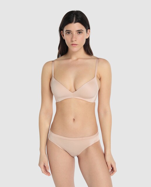 Sujetador Bmu Soft Touch Triumph sin aro en natural