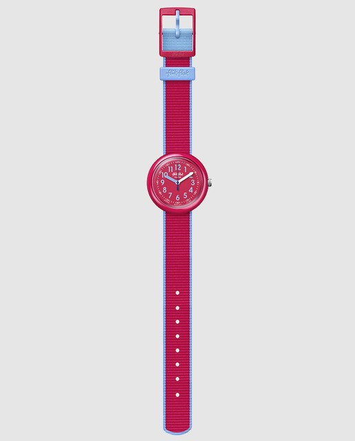 Reloj de niña Flik Flak Color Blast FPNP045 rojo y azul