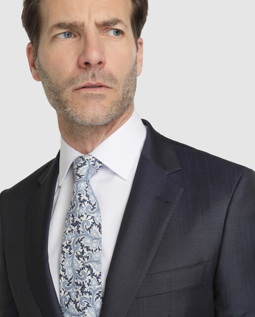 Traje de hombre Ceremonia Emidio Tucci regular liso azul