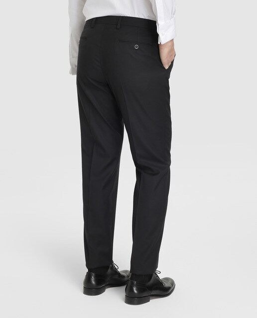 Traje de hombre Ceremonia Emidio Tucci regular liso negro