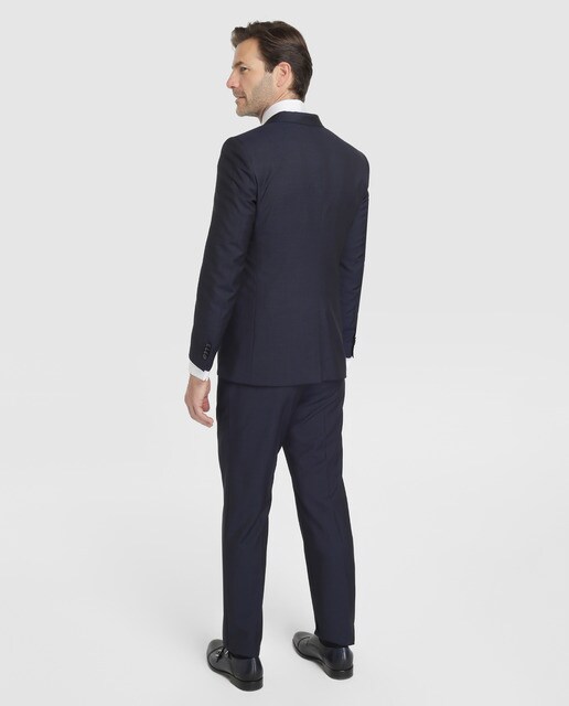 Traje de hombre Ceremonia Emidio Tucci regular liso azul
