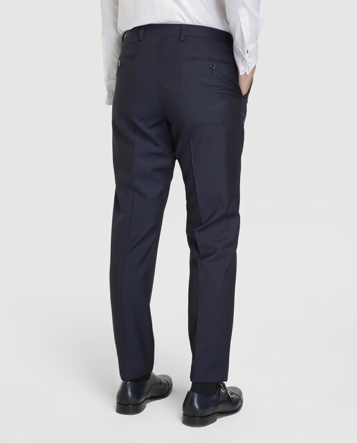 Traje de hombre Ceremonia Emidio Tucci regular liso azul