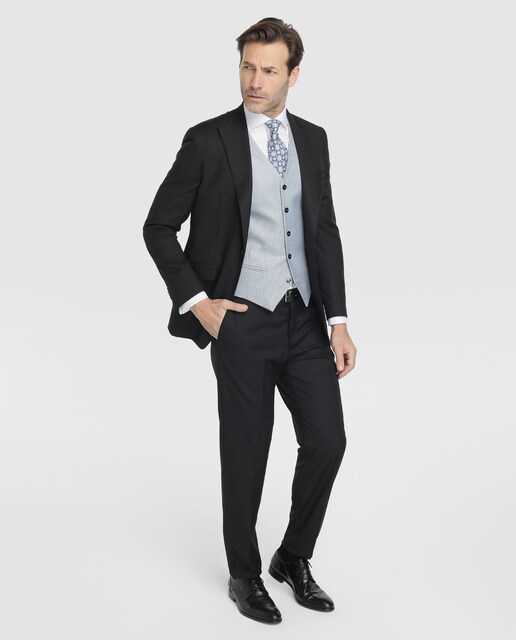 Camisa de hombre Ceremonia Emidio Tucci regular lisa blanca