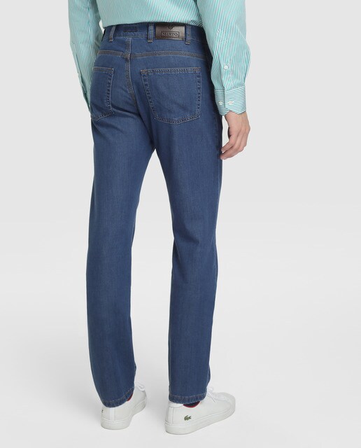Vaquero de hombre Mirto regular azul