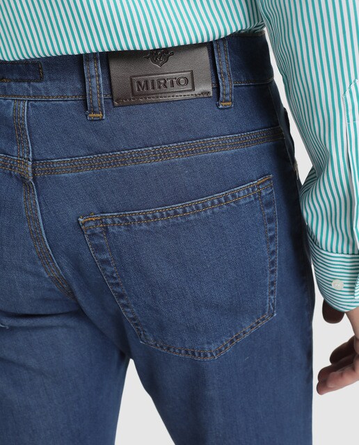 Vaquero de hombre Mirto regular azul