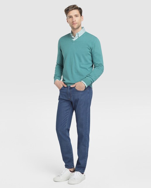 Vaquero de hombre Mirto regular azul