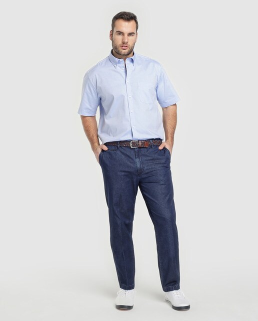 Vaquero de hombre Dustin regular azul tallas grandes